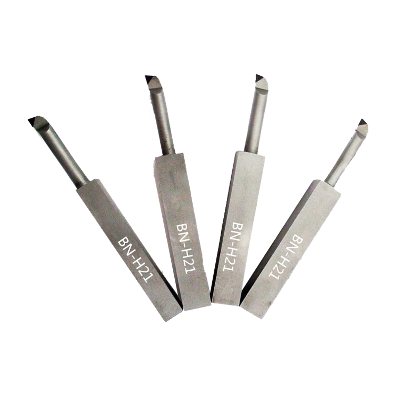 Qiye HRC45 small hole CBN milling cutter CBN boring cutter for hardened steel