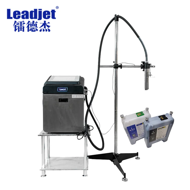 Small Character Continuous Inkjet  Batch Coding Printing Machine Printer For Beverage/Cosmetic Industry