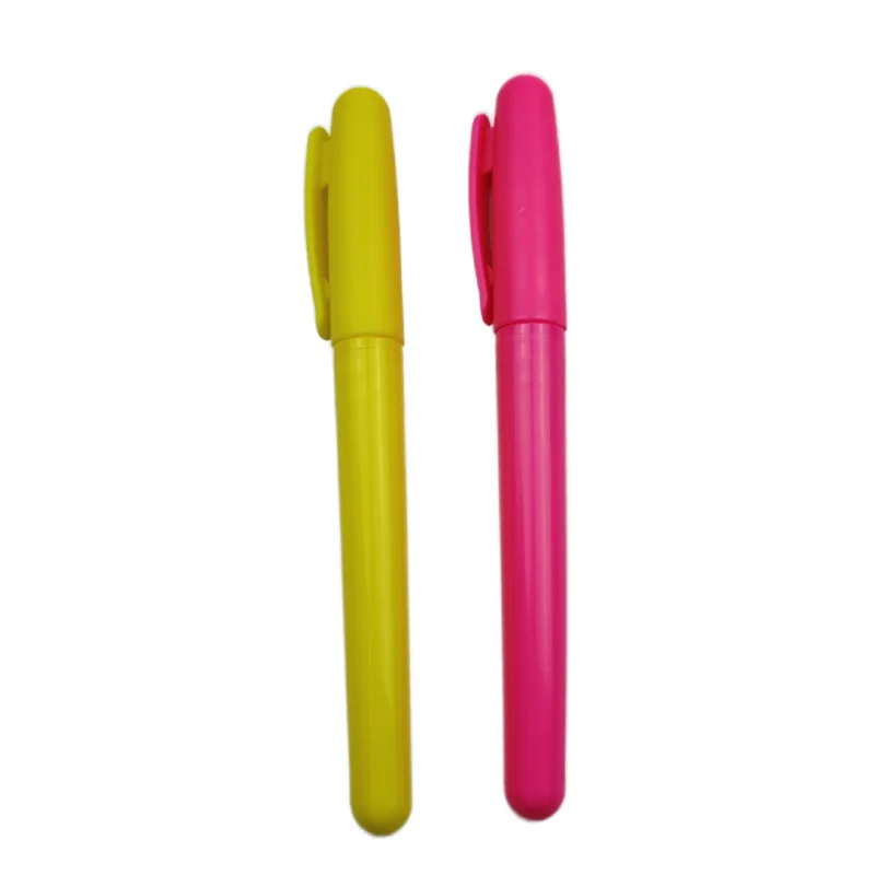 Highlighters for Kids Adults Writing Smoothly Drawing Fluorescent Pen Triangle Shape Triangle Highlighter Markers