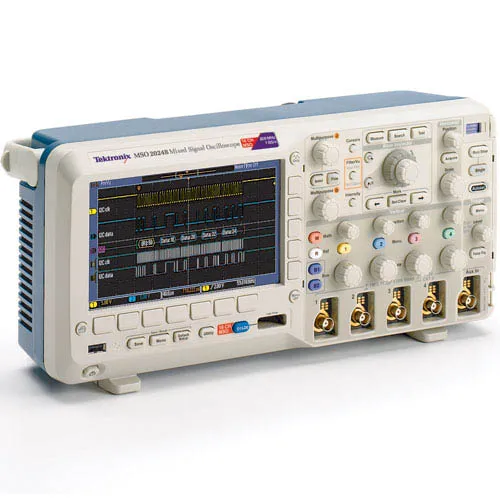 Tektronix MSO2024B 200 МГц, 4 + 16-канальный, 1GS/s Осциллограф смешанных сигналов