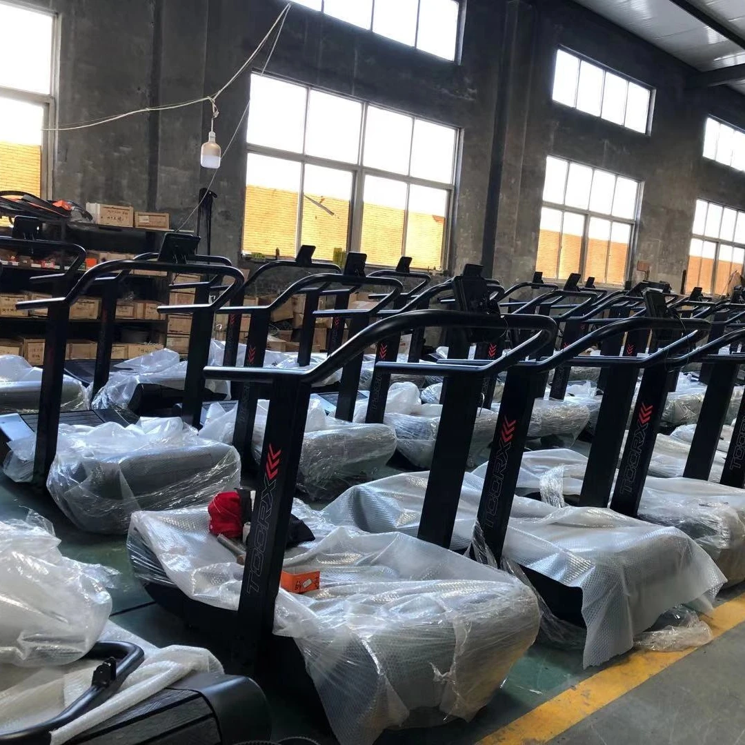 commercial gym equipment running machine treadmill curved treadmill