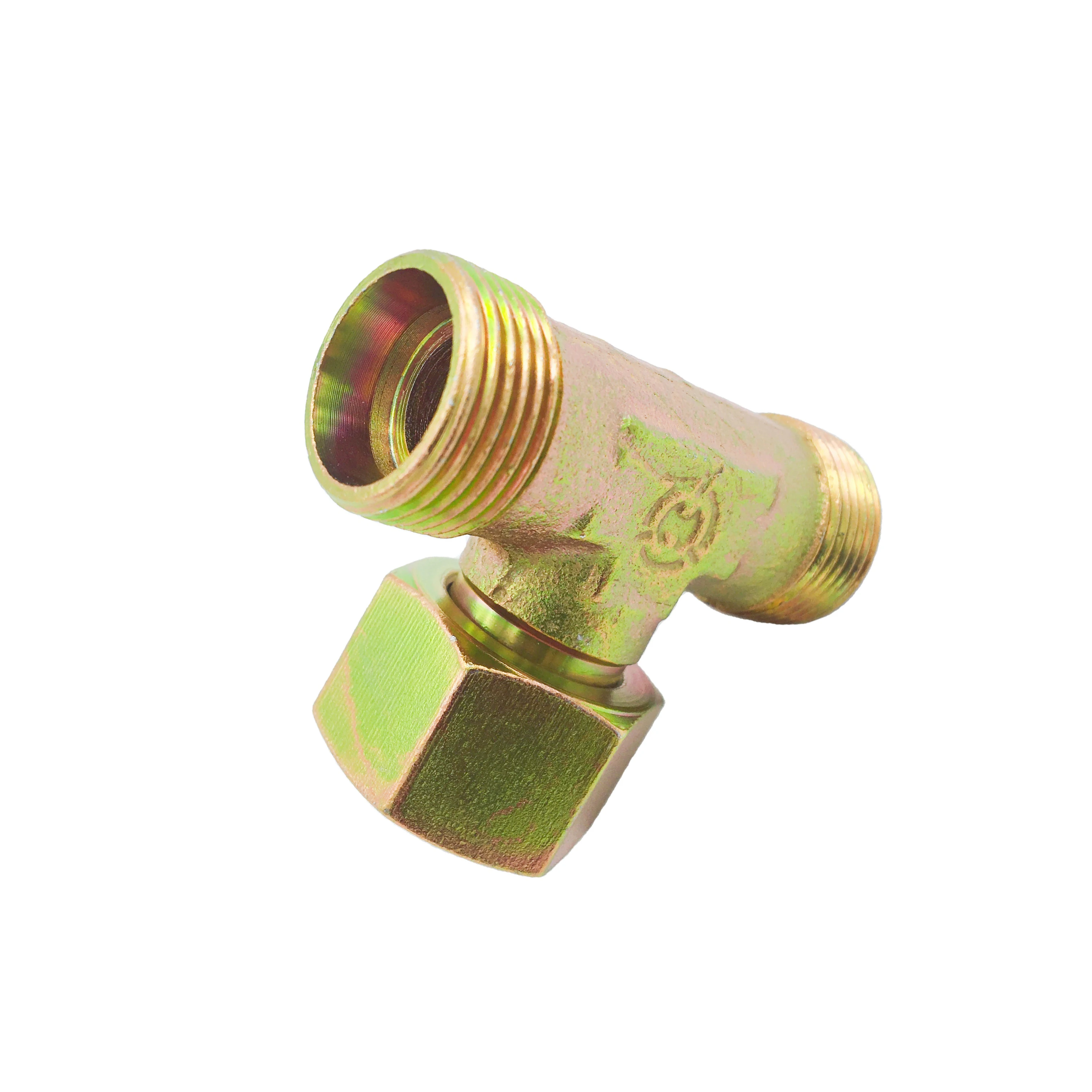 Factory price reducing Brass stainless steel tee connector pipe fitting weld tee