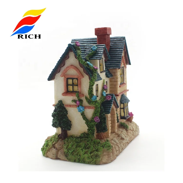 Cheap High Quality Beautiful Cartoon Flower House 3d Building Model