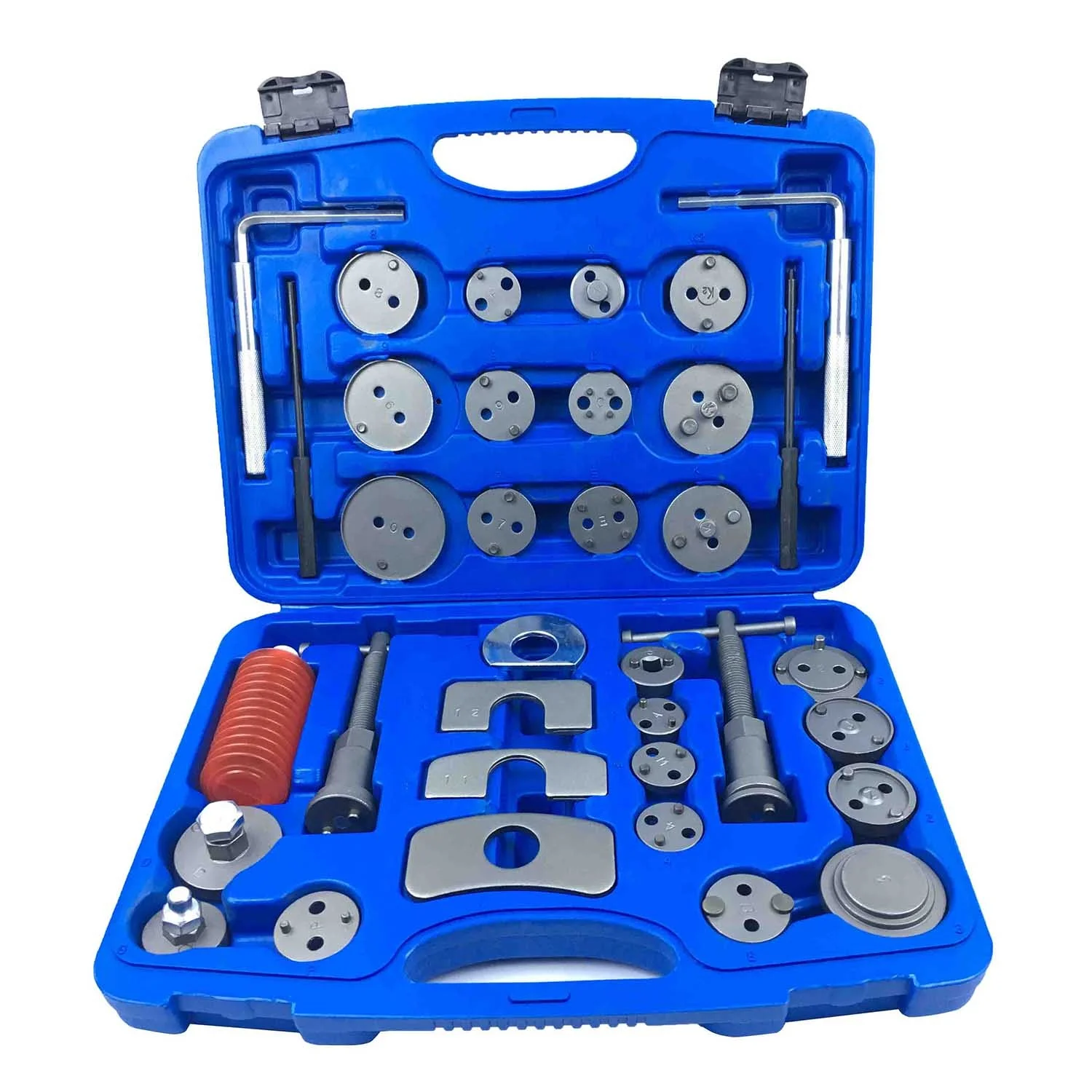 SUGETOOLS carbon steel 35pcs pin punches rear brake disc removal tool set for car brake caliper piston