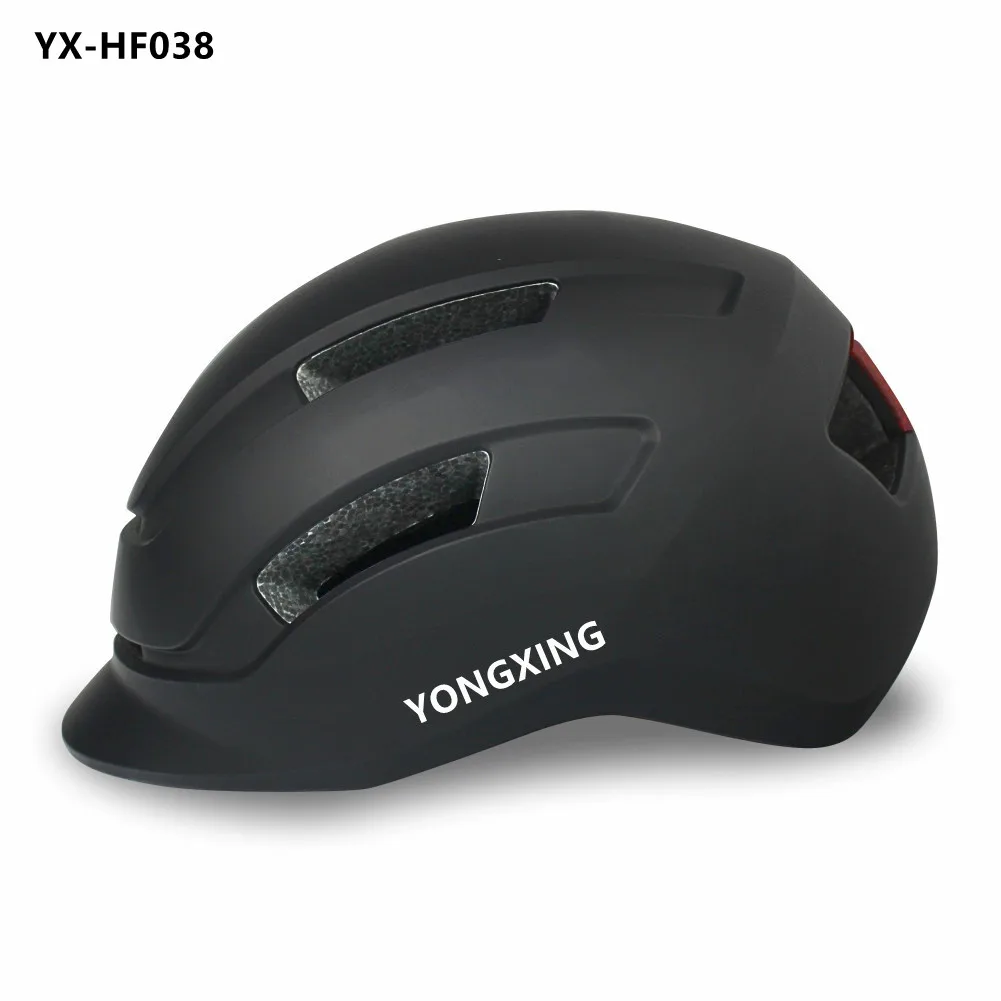  Bicycle helmet manufacturer cheap and safer at night foggy bicycle mountain bike with LED