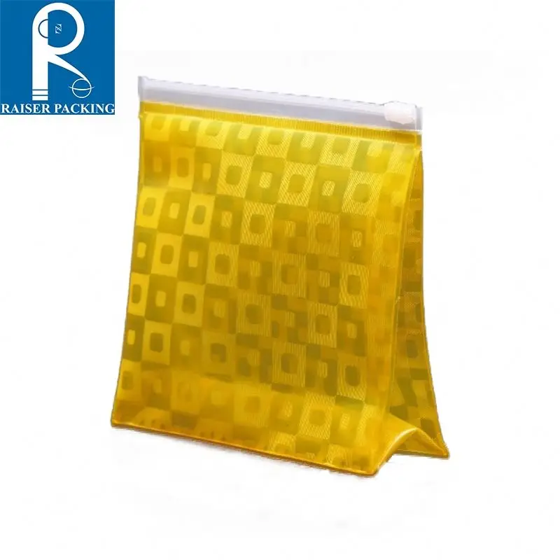 Оптовая продажа, индивидуальный ПВХ/ЭВА/ПП пакет на заказ, матовый ползунок на застежке-молнии из пластика, упаковочные пакеты для одежды