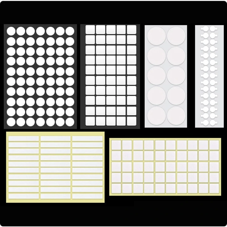 Double-Sided Acrylic Adhesive Dots Tape Clear Dots Glue Stick Anything Anywhere Instantly Transparent Round Tag Stickers