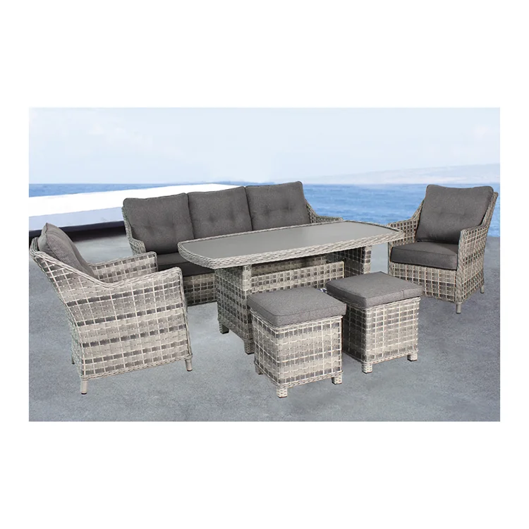 Export fashion wicker rattan furniture manufacturers rattan garden furniture