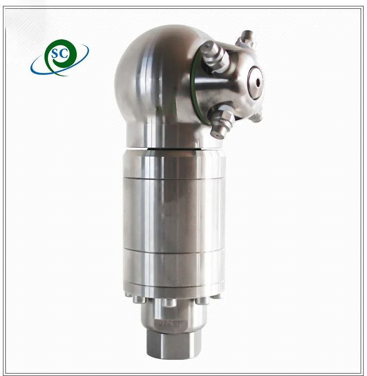 CS Stainless Steel 3D 360 Degree Tank Cleaning Nozzle /High Pressure Rotating Machine for Dustbin Cleaning