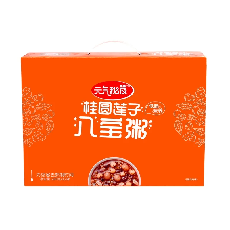 
China Hot Sale Delicious Lotus Seed Mixed Porridge Canned Health Congee 