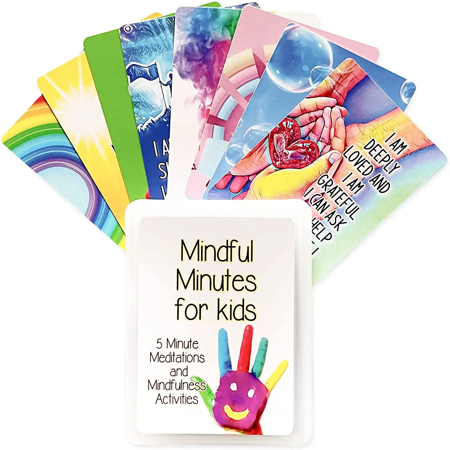 High Quality Abc Kids Flashcards Custom Printed Graphic Affirmation Alphabet Cards