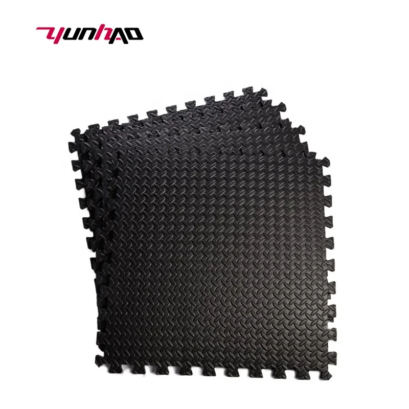 Hot sale Custom Size Home Gym Environmental Friendly Fitness Workout Colorful Non-slip EVA Foam Floor Mat