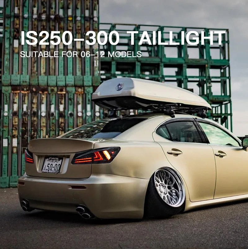 Модифицированный Автомобильный задний фонарь Muhuang для Lexus IS 250 2006-2011