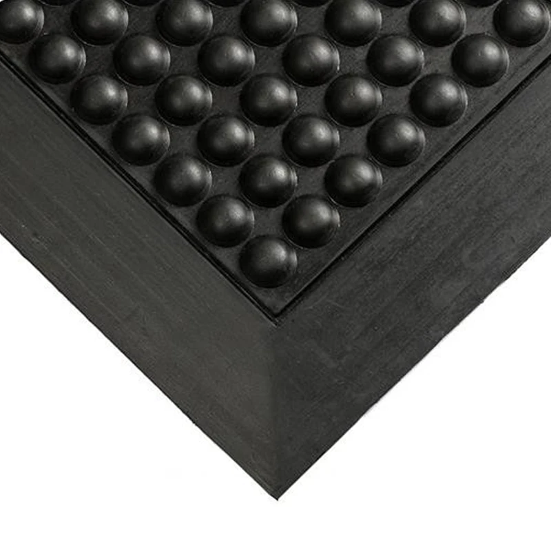 AEGIRSAFE Electrically  Conductive  Rubber Bubble Anti-slip Anti-Fatigue  Mats