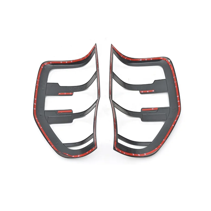 4x4 Accessories Body Parts Abs Matte Black Head Light Cover For Ranger 2012+