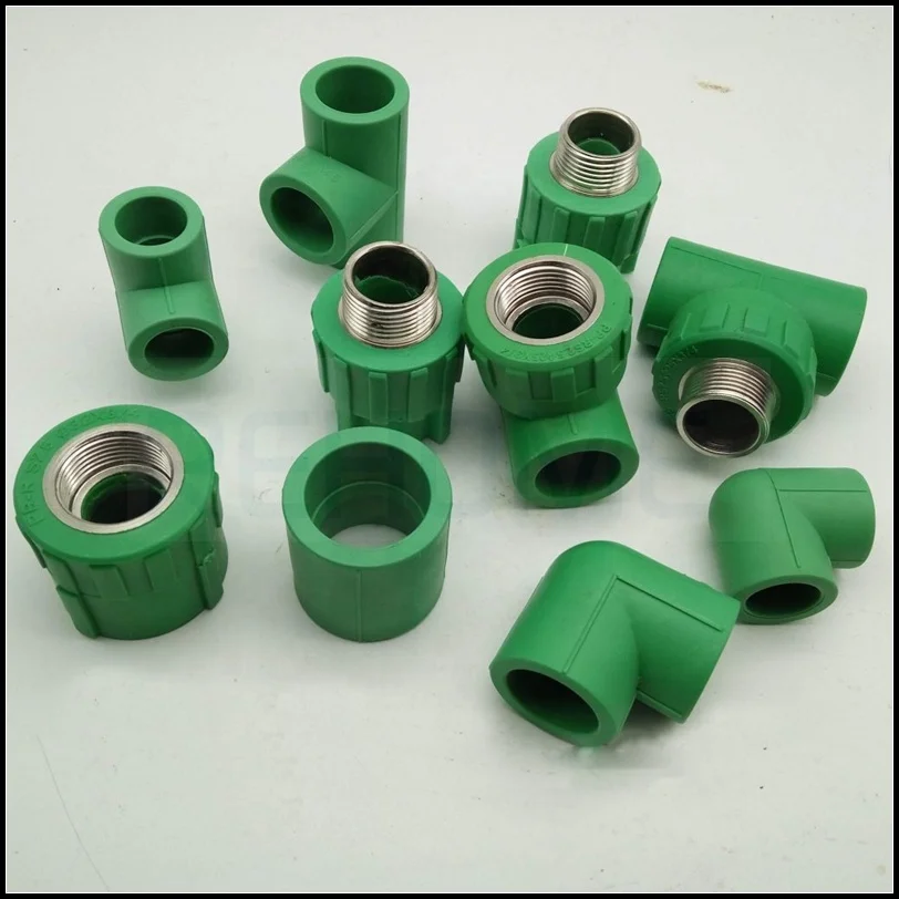 REHOME factory Plastic PN20 Pumps Solar Water PPR Connector Injection PPR Accessories elbow Fitting Plumbing PPR Fitting