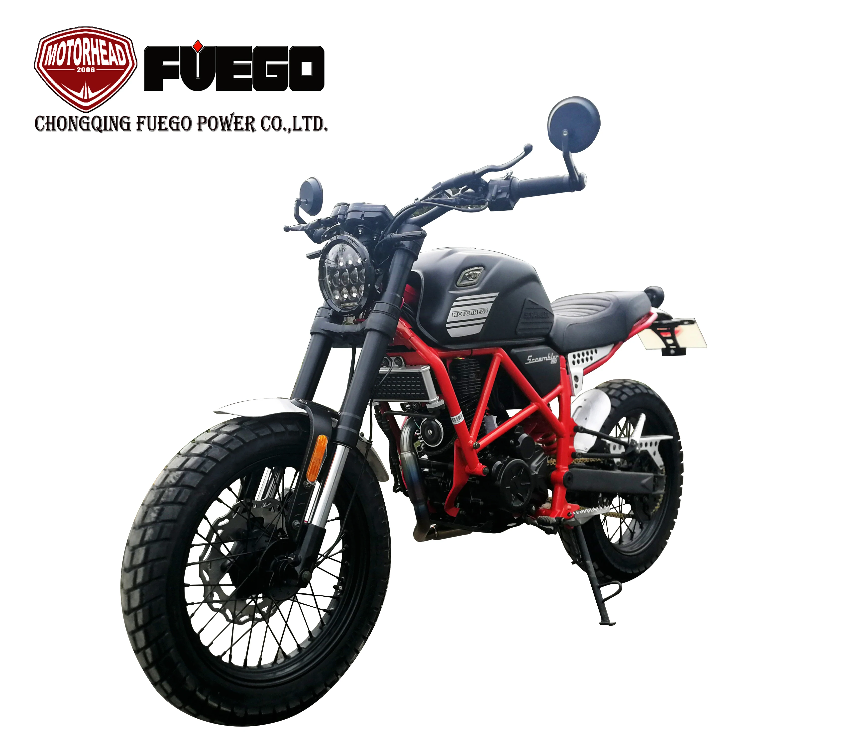 China 250cc 300cc dual sports motorcycle