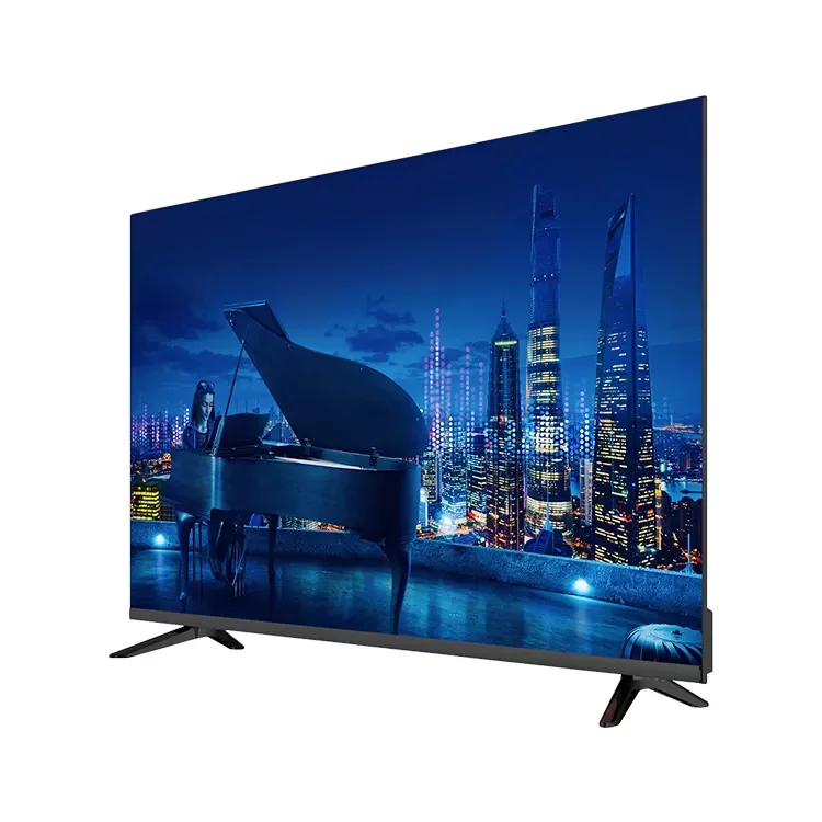 Лучшая цена AoXua led smart TV 4k ultra HD высокое качество онлайн 32 43 55 75 дюймов закаленное