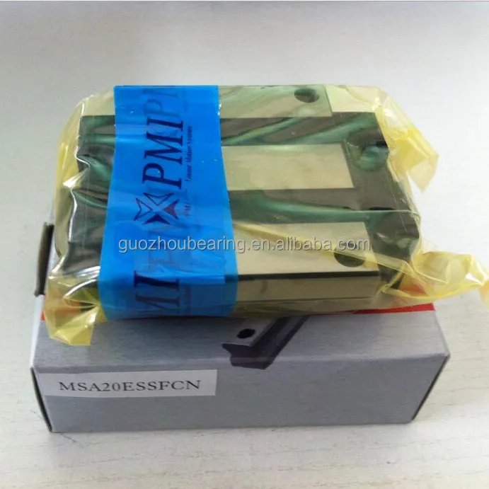 PMI high speed silent Linear Guide Block MSA20E MSA20E-N MSA20ESSFCN