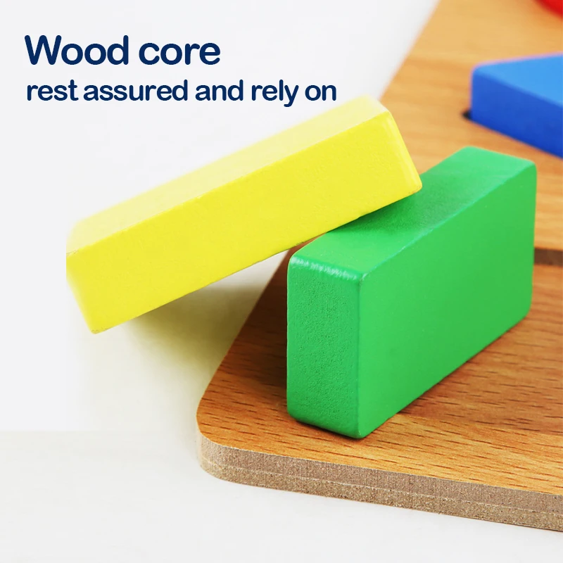educational toy Kids Geometric Blocks Colorful Shape Matching Game Children Puzzle Toys