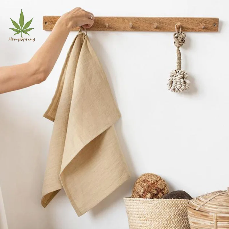 Pure linen kitchen towel Washed linen Tea Towels sustainable dish cloth eco friendly pure lingn dish towels kitchen