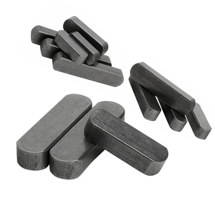 
Factory Supply 304 Stainless Steel B Rounded A-Type Flat Key Pin Square Parallel Keys 