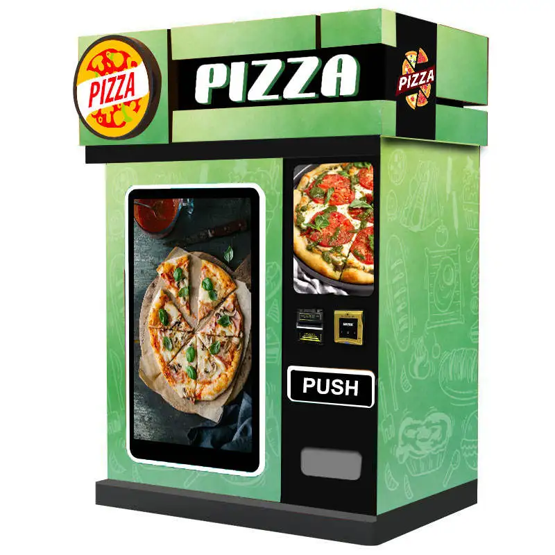 Smart Beverage Fresh Pizza Fruit snack pizza can Automated Japanese Vending Machine Pizza Price