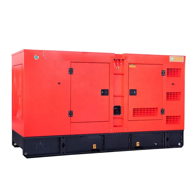 40kva 50kw 100kva 250kva 300kva 400kva low rpm super silent diesel generator with Cummin engine