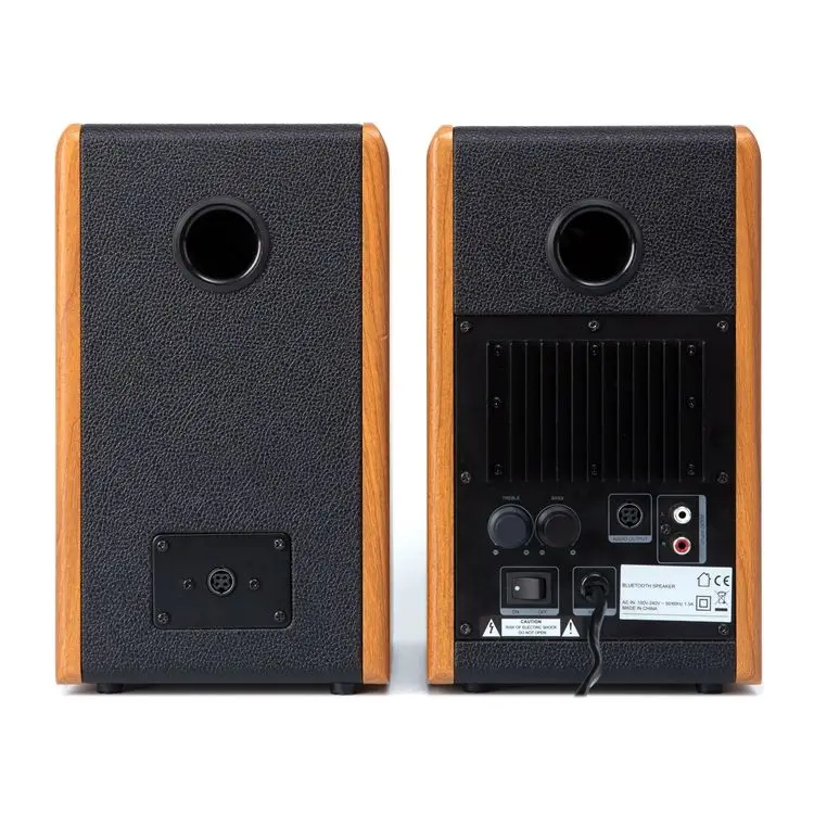 2.0 CH BT Computer Use Bookshelf Speaker with Clear Voice Active Bookshelf Speakers