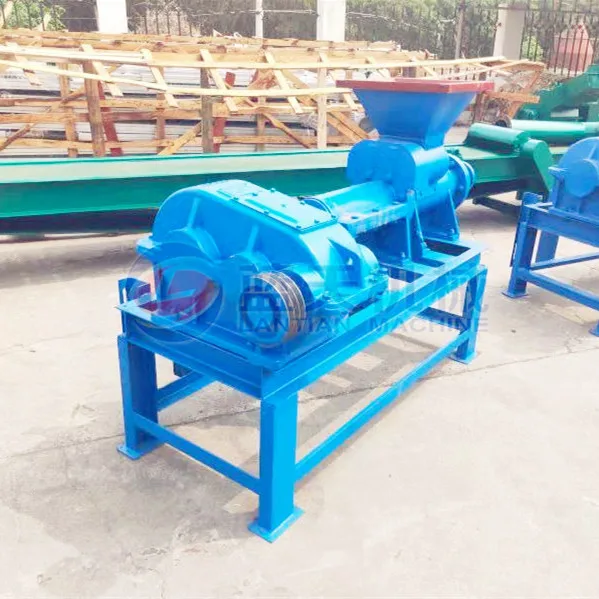 22kw low investment energy saving equipment biomass charcoal sawdust briguetting press machine