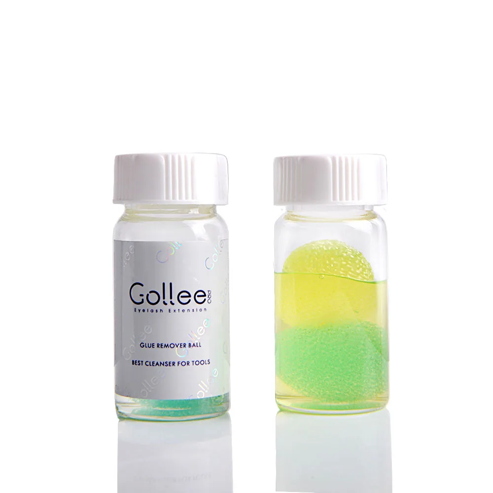 Gollee эффективно ресниц аксессуары на ресниц Пинцет для удаления клея мяч клей для ресниц жидкость для снятия