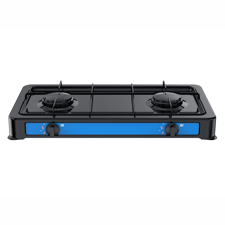 cheap high quality china manufacture factory price CE 2 burner gas cooker