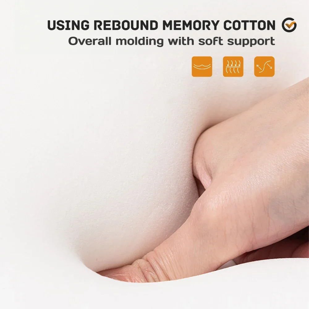 High resilience memory foam  car accessories car head pillow for relief driving tired