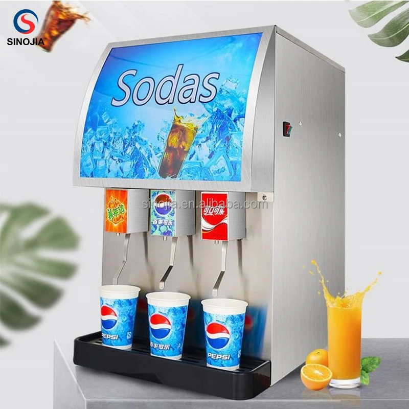 Good Price Sprite Orange Coffee Juice Beverage Dispenser  / Soda Drink Dispenser