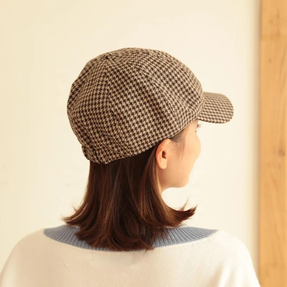 Beret Herringbone Newsboy Cap Flat Cap Bakerboy Hat Gatsby Peaky Blinders Cap Factory MOQ 50pcs