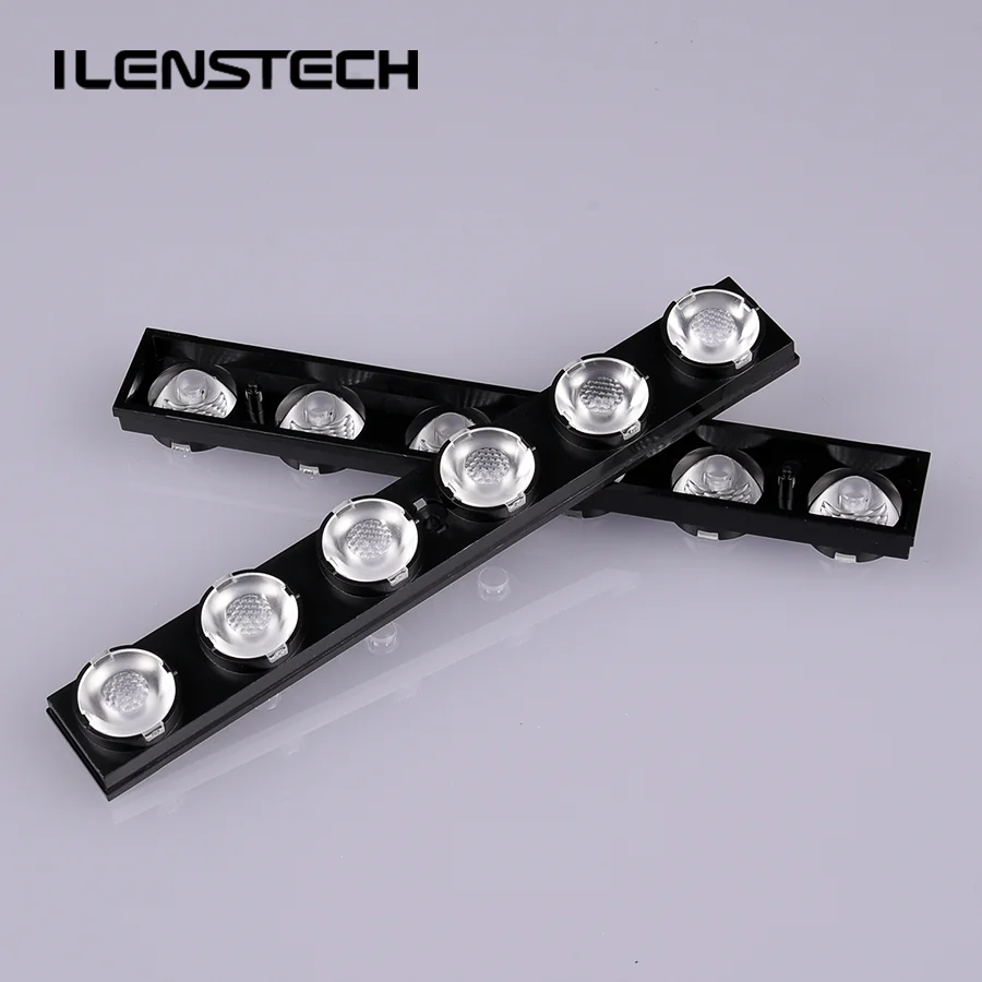 12 degree mirror lens array 3535 led strip lens for indoor lighting