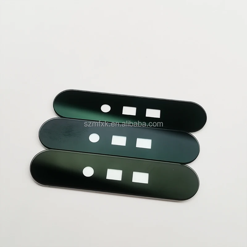 Custom digital electronics glass panel camera glass antireflective AR glass