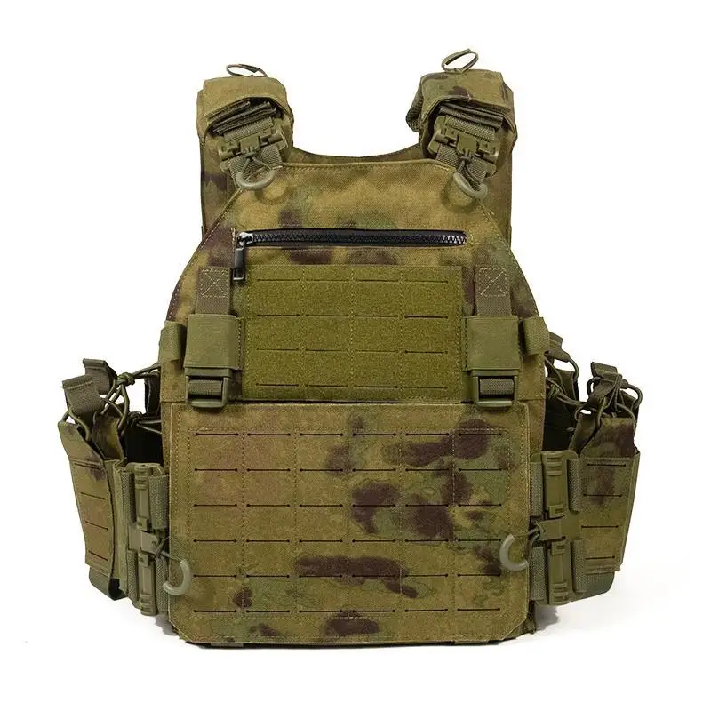 New arrival laser cut vest quick release combat hunting tactico antibalas plate carrier tactical vest