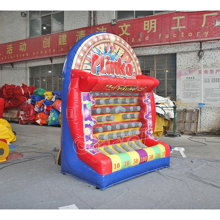 Sport challenge inflatable giant inflatable plinko games