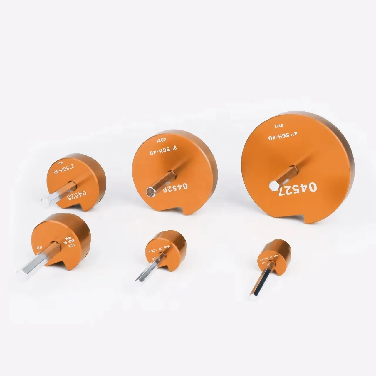 Hand tools 04520 For PPRK 6PCS  Clean  Plastic Pipe Fitting Reamers Kit PVC / CPVC / ABS fittings tools reamer