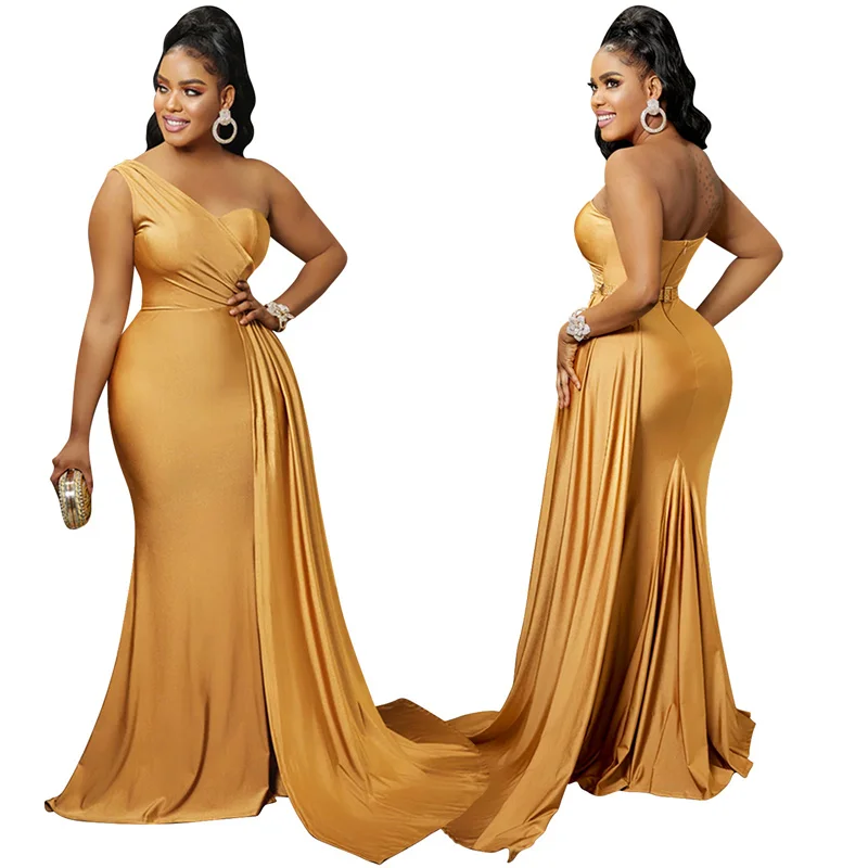 2023 Off Shoulder elegant party club dresses sexy bodycon evening dresses floor length maxi dresses women lady elegant