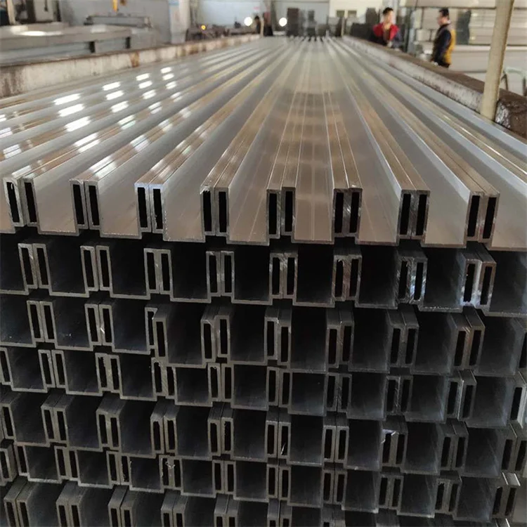 Aluminum Factory customized Brushed Nickel U-Channel for shower Room profile