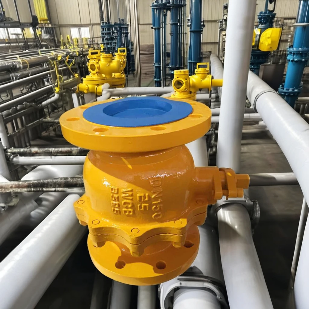 Industrial Anti-Static Cast Steel Gas Ball Valve Natural Gas Day Gas Flange Manual Switch Manufactured Fire-Resistant Materials