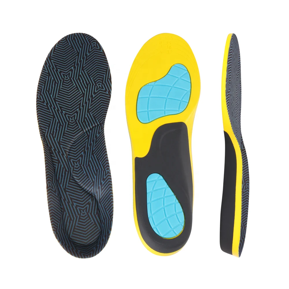 
Custom Comfort Arch Support Shock Absorption Orthotic Shoe Insoles Orthopedic Inserts PU Foam Sport Cushion Insoles Manufacturer 