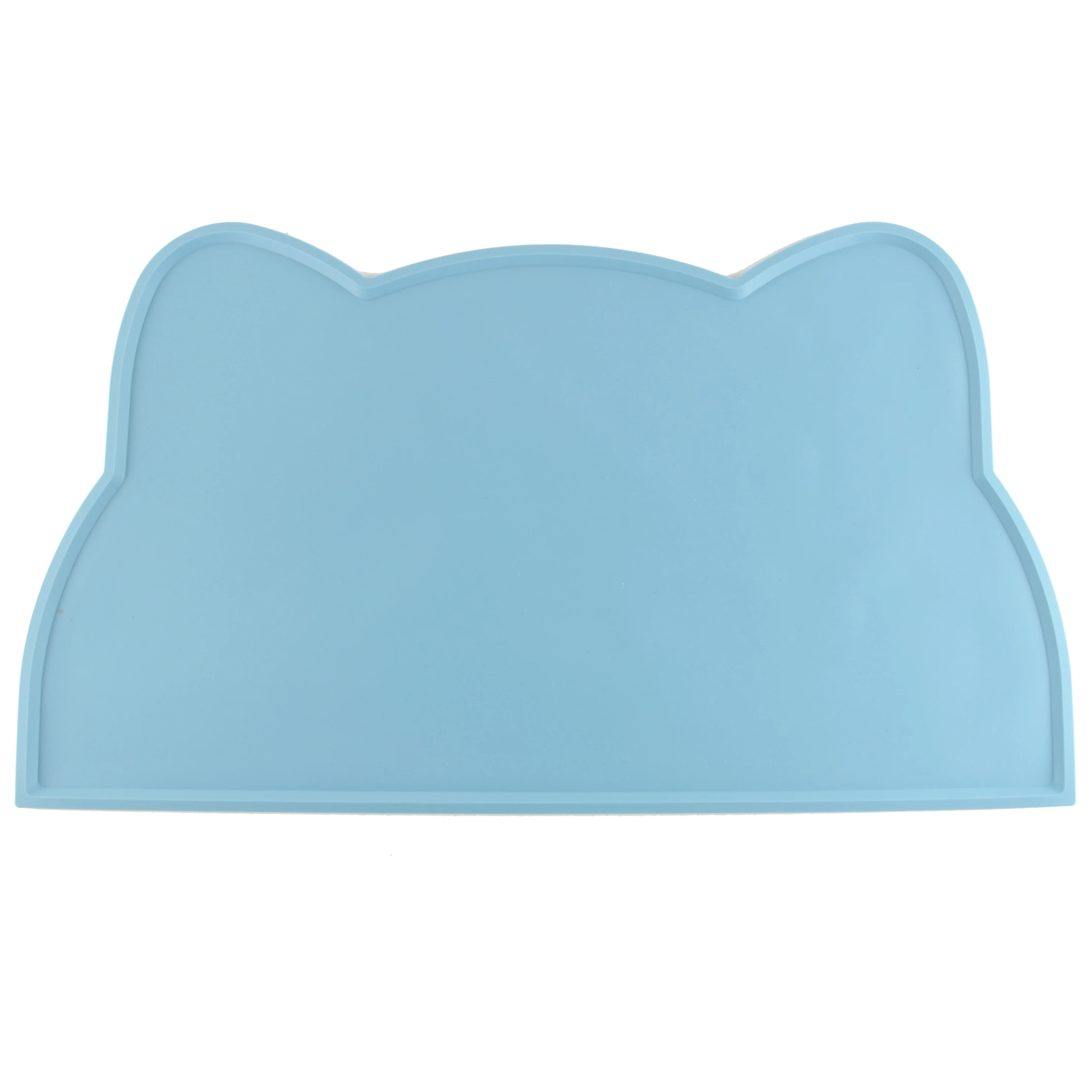Non-stick Customized Waterproof Silicone Cat Dog Pet Food Mat Silicone Pet Feeding Mat