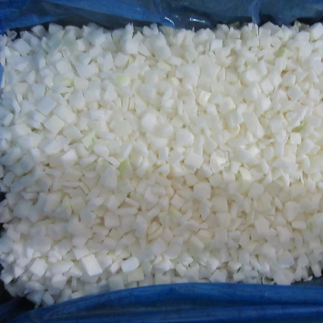 IQF Diced Onion Frozen White Onion Produced in China Premium Quality