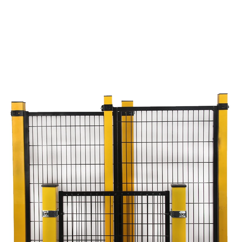 Workshop divider fencing, metal frame welded wire mesh fence