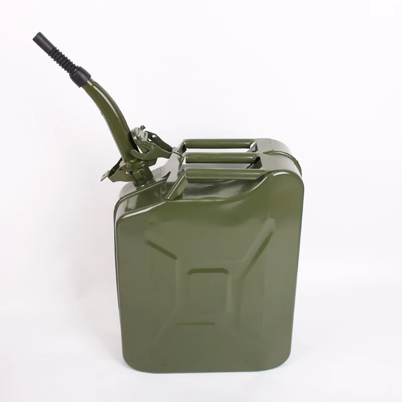 Hotsale 5/10/20 Liter Metal Jerry Can Portable Gasoline Oil Fuel Tank Jerry Can