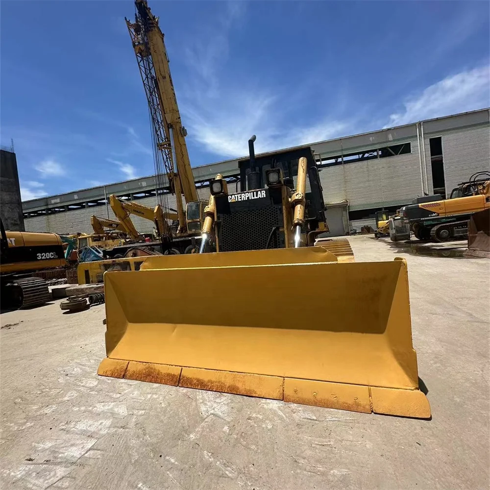 Строительная техника б/у бульдозер CAT D6G гусеничный дешевая распродажа