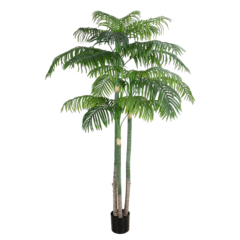 Senmasine Silk Tropical 160cm 200cm 240cm 280cm Large Fake Plants Artificial Areca Palm For Home Decor